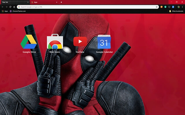 Deadpool Funny Chrome theme - Screenshot 3
