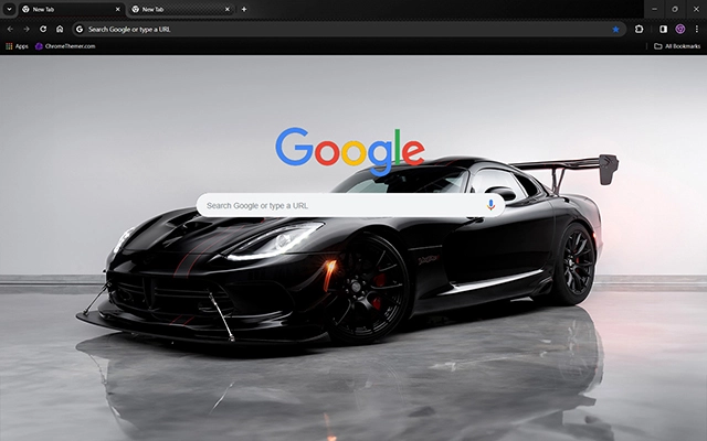 Dodge Viper Chrome theme - Screenshot 2