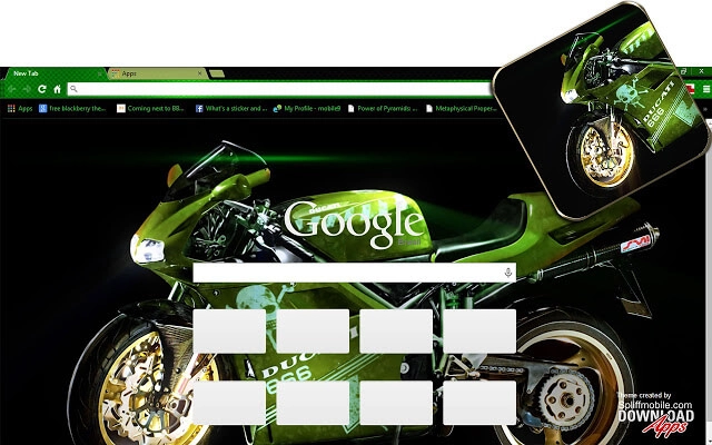 Ducati Zombie Chrome theme - Screenshot 2