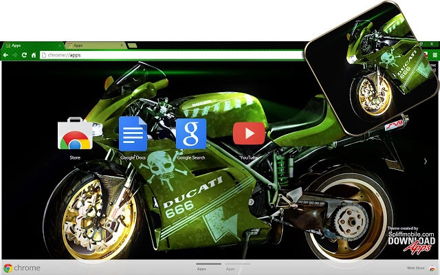 Ducati Zombie Chrome theme - Screenshot 3