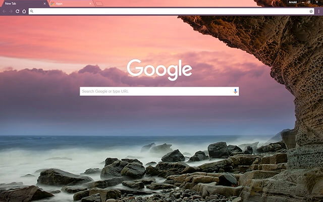 Dusky Coast Chrome theme - Screenshot 2