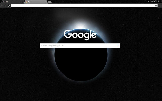 Earth 4K Chrome theme - Screenshot 2
