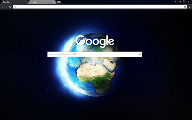 Earth 7.0 Chrome theme - Screenshot 2