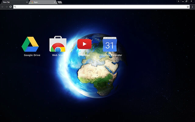 Earth 7.0 Chrome theme - Screenshot 3
