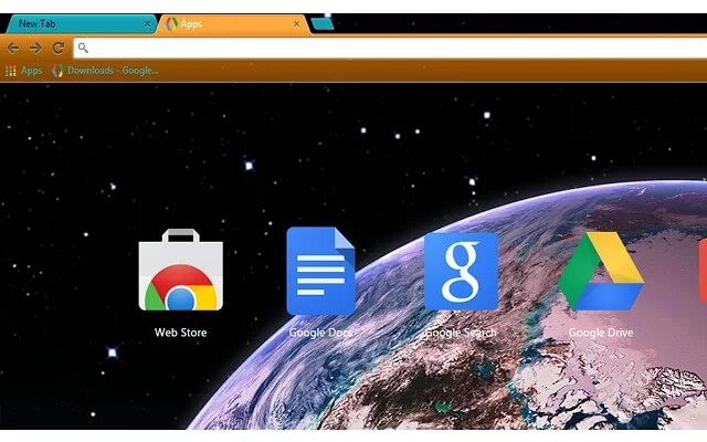 Earth HD Chrome theme - Screenshot 2