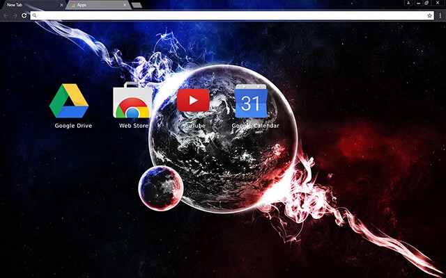 Earth 2.0 Chrome theme - Screenshot 3