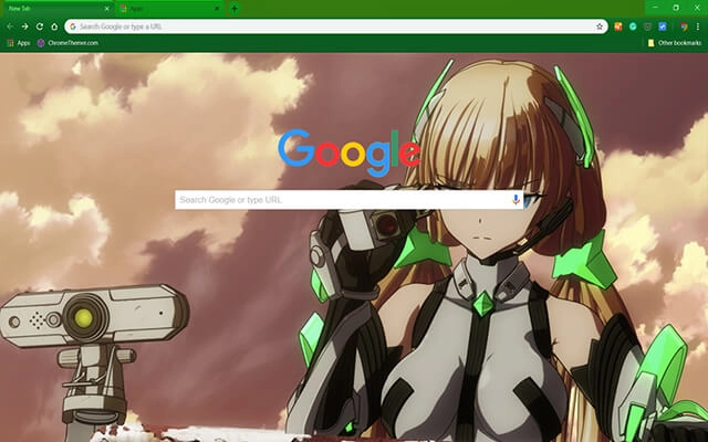 Exiled From Paradise Chrome theme - Screenshot 2