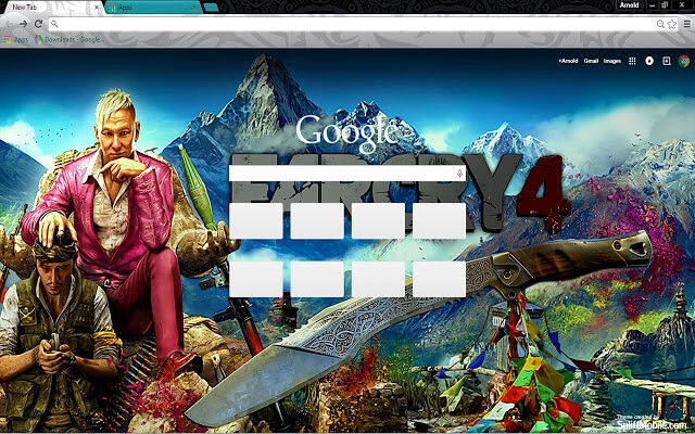Far Cry 4 Chrome theme - Screenshot 3