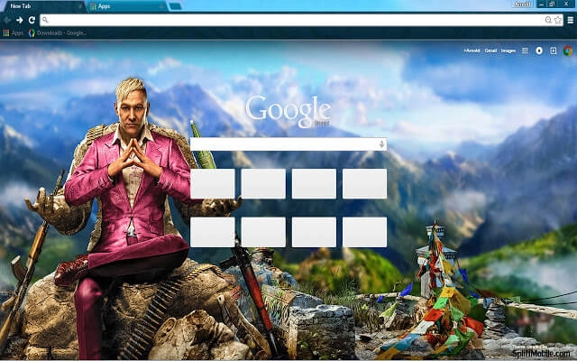 Far Cry 4 HD Chrome theme - Screenshot 2