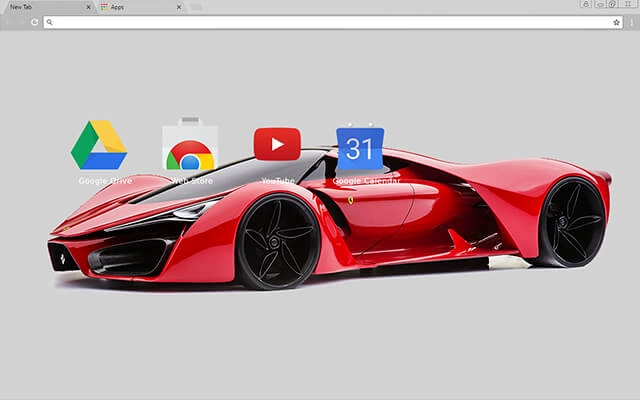 Ferrari Enzo Chrome theme - Screenshot 3