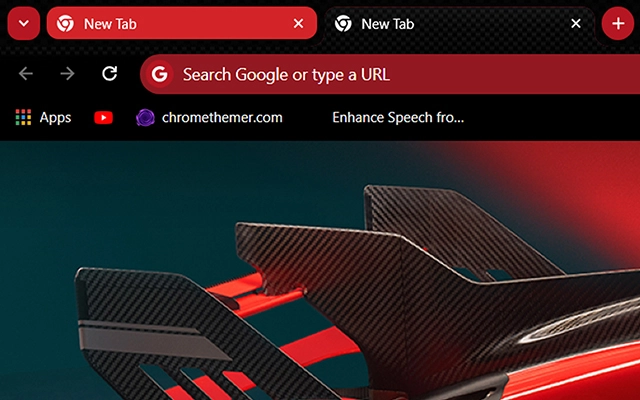 Ferrari Chrome theme - Screenshot 2