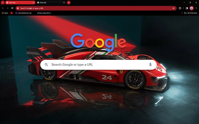 Ferrari Chrome theme - Screenshot 3