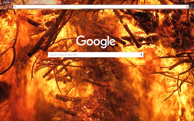 Fire Chrome theme - Screenshot 2