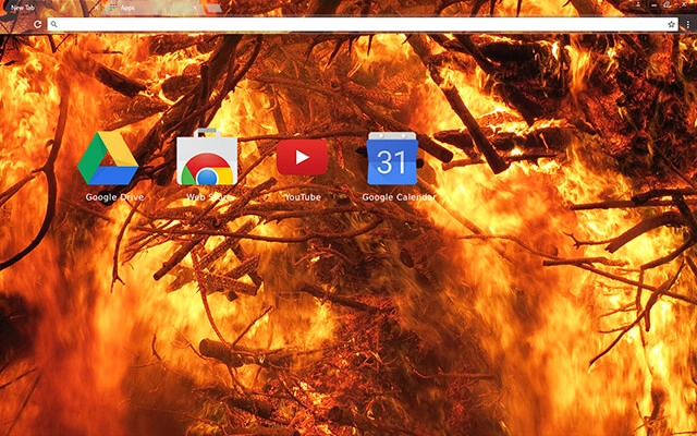 Fire Chrome theme - Screenshot 3
