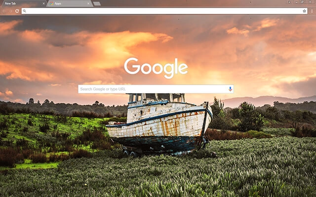 Fishing Boat Chrome theme - Screenshot 2