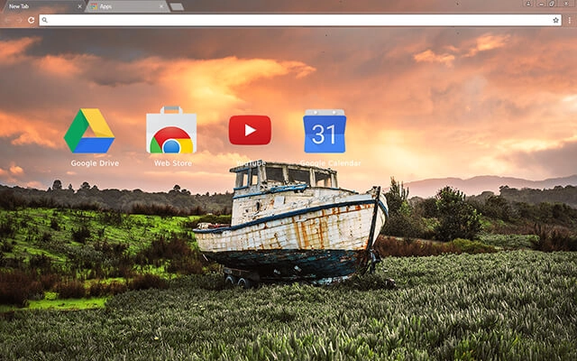 Fishing Boat Chrome theme - Screenshot 3