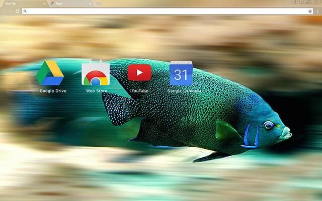 Fishy Chrome theme - Screenshot 3