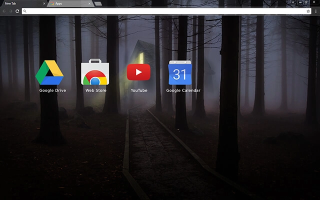 Foggy Night Chrome theme - Screenshot 3