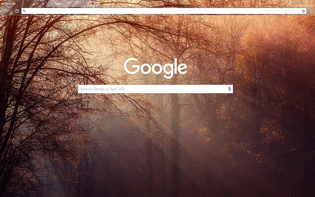 Forestry Chrome theme - Screenshot 2