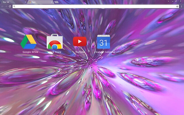 Fractal Bubbles Chrome theme - Screenshot 3