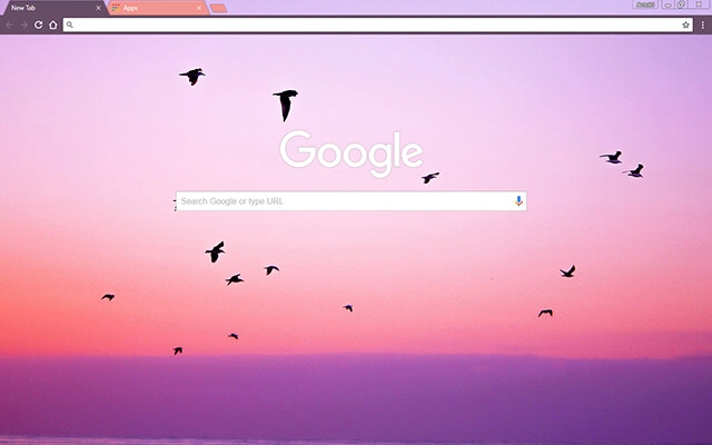 Free Birds Chrome theme - Screenshot 2