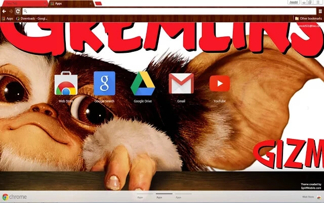 Gizmo Chrome theme - Screenshot 2