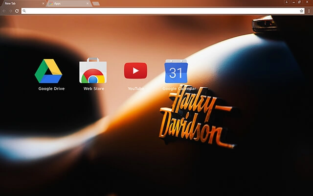 Harley Davidson Chrome theme - Screenshot 3
