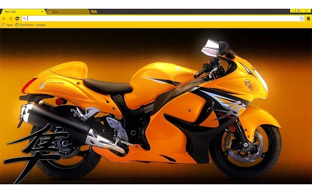 Hayabusa Yellow Theme