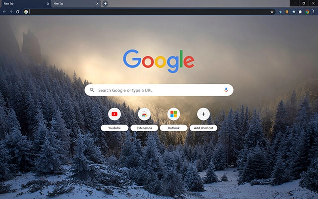 Hoarfrost Chrome theme - Screenshot 2