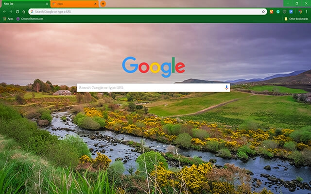 Irish Beauty Chrome theme - Screenshot 2