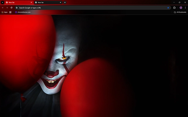 It - Dark Cinematic Horror Theme for Chrome