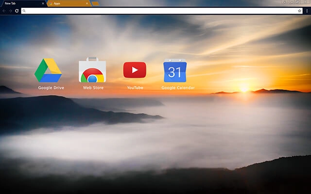 Japanese Sunrise Chrome theme - Screenshot 3