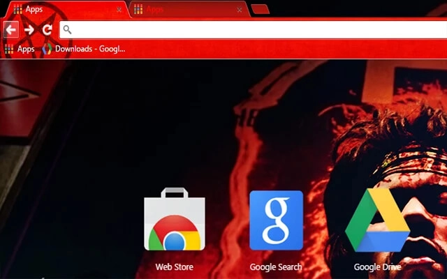 Jimi Hendrix Chrome theme - Screenshot 3