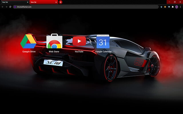 Lamborghini Alston SC18 Chrome theme - Screenshot 3