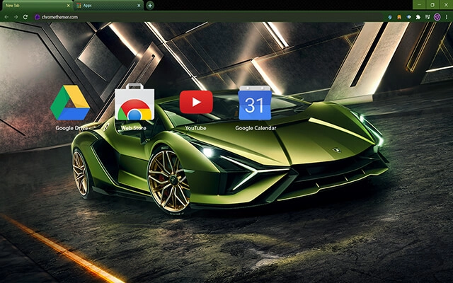 Lamborghini Sian Chrome theme - Screenshot 3