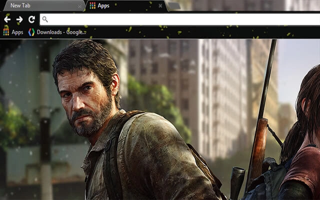 Last of Us Chrome theme - Screenshot 2