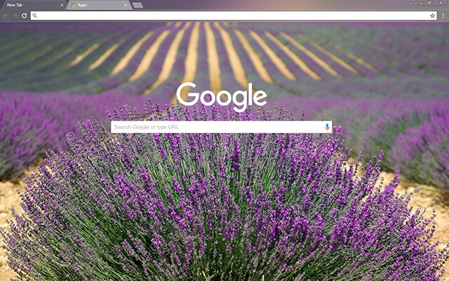 Lavender Chrome theme - Screenshot 2