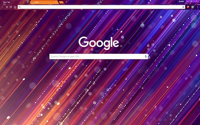 Light Speed Chrome theme - Screenshot 2
