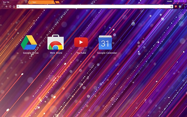 Light Speed Chrome theme - Screenshot 3