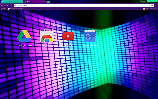 Lights Chrome theme - Screenshot 3