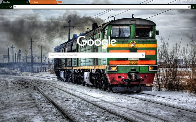 Locomotive Chrome theme - Screenshot 2