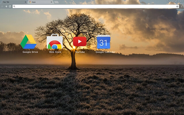 Lone Tree Chrome theme - Screenshot 3