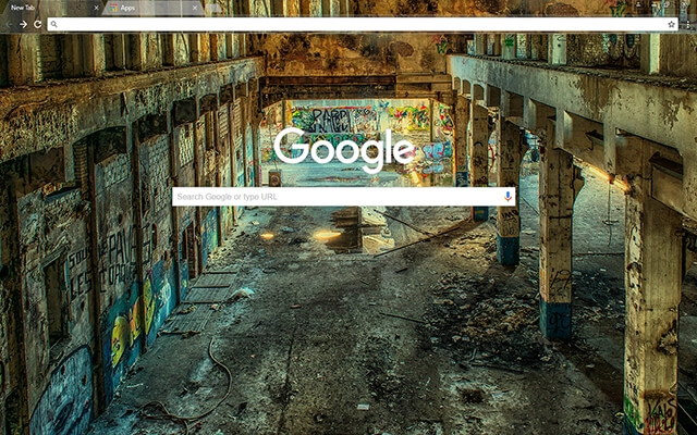 Lost Places Chrome theme - Screenshot 2