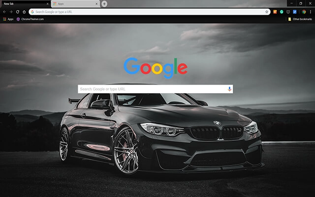 B.M.W - M4 Coupe Chrome theme - Screenshot 2