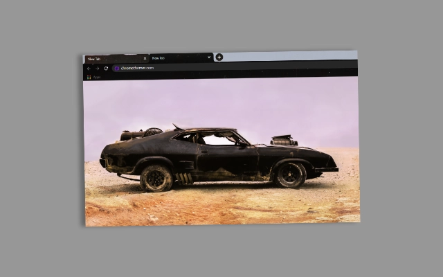 Mad Max's Interceptor - Daylight Chrome theme - Screenshot 2