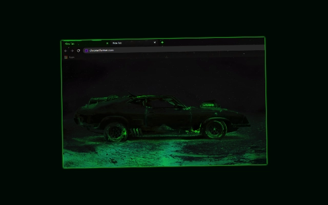 Mad Max's Interceptor - Radioactive Chrome theme - Screenshot 2