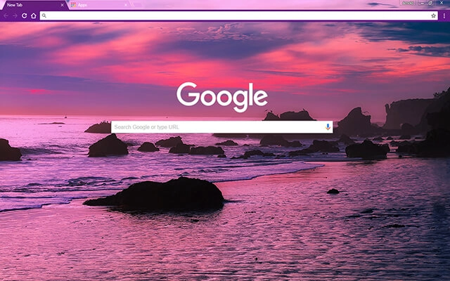 Malibu Chrome theme - Screenshot 2