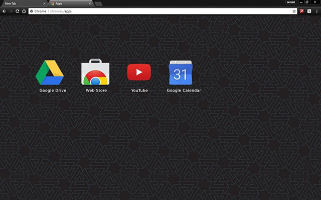 Material Viking Chrome theme - Screenshot 3