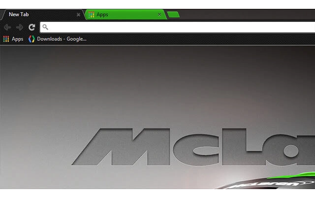 Mclaren P1 Chrome theme - Screenshot 2