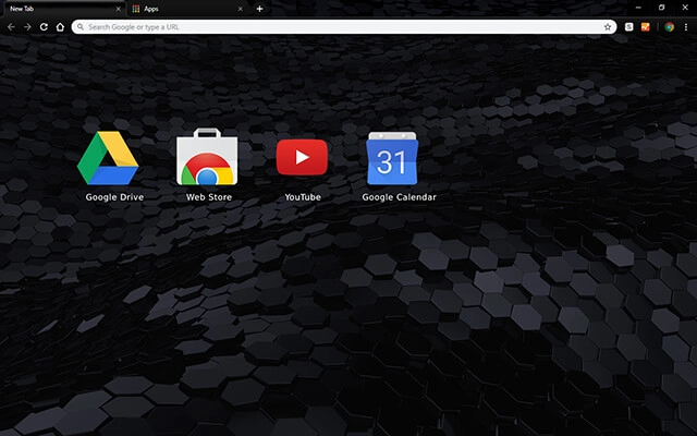 Mechanized Black Chrome theme - Screenshot 3